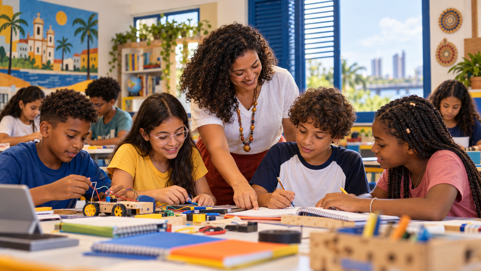 Aprendizado colaborativo no Ensino Fundamental